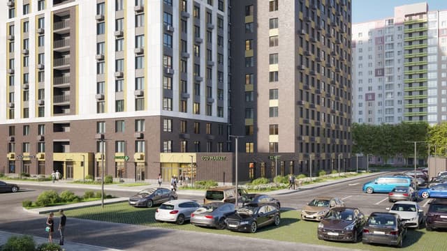 ЖК «Горизонты Нижнего» - 3-комнатная квартира, 92.1 м², 4 этаж